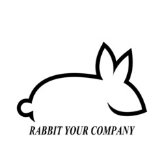 Rabbit Logo template vector icon