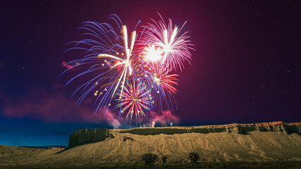 'Fire Up The Cliffs' Independence Day Fireworks