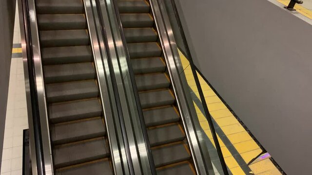 Stairway to the subway.