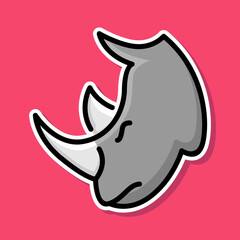 rhino cartoon design