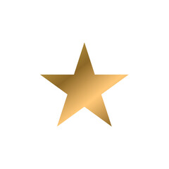 Obraz premium golden stars vector on white background