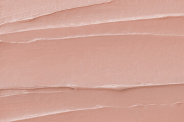 Pink frosting texture background close-up - obrazy, fototapety, plakaty