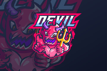 Devil - Esport Logo Template