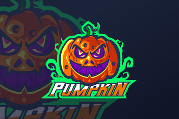 Pumpkin - Esport Logo Template