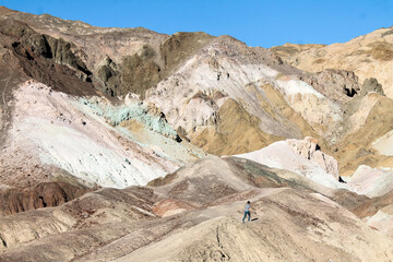 colors in the deserted hills 