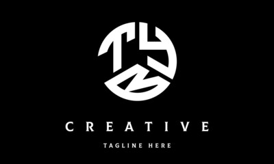 TYB circle three letter logo