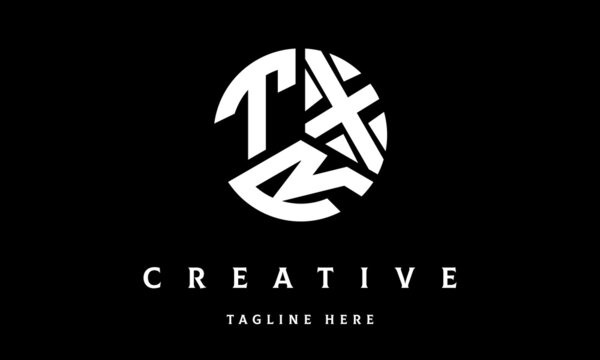TXR circle three letter logo