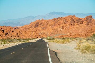 road in the desert