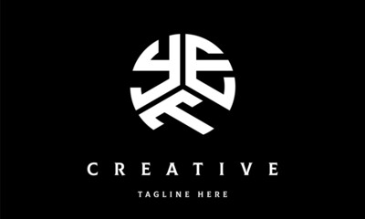 YET circle three letter logo