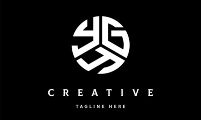YGY circle three letter logo