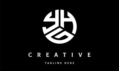 YHG circle three letter logo