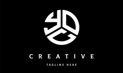 YOC circle three letter logo