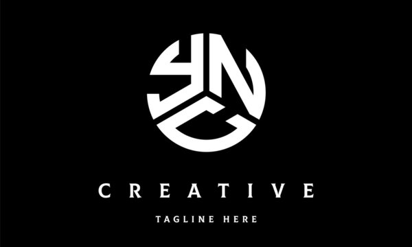 YNC circle three letter logo