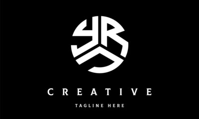 YRJ circle three letter logo