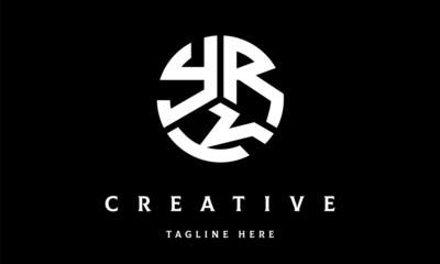 YRK circle three letter logo