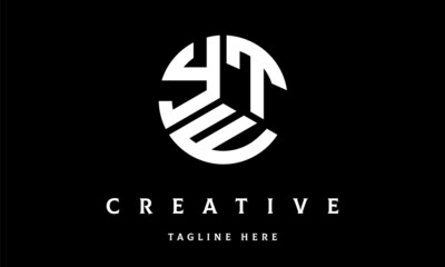 YTE circle three letter logo