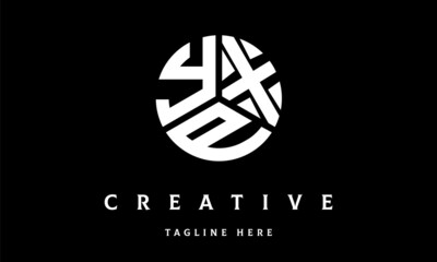 YXP circle three letter logo