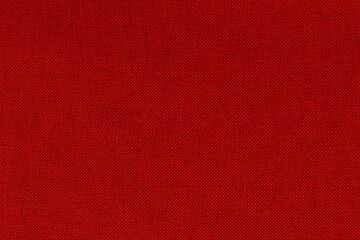 Dark red fabric cloth texture for background, natural textile seamless pattern.