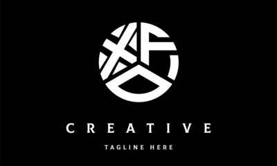 XFO circle three letter logo