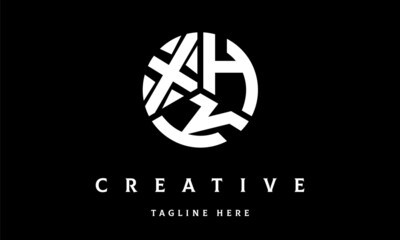 XHK circle three letter logo