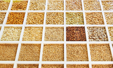 Assorted nut in store