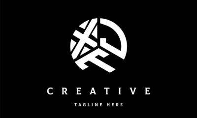 XJT circle three letter logo