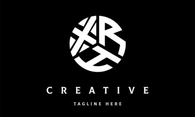 XRH circle three letter logo
