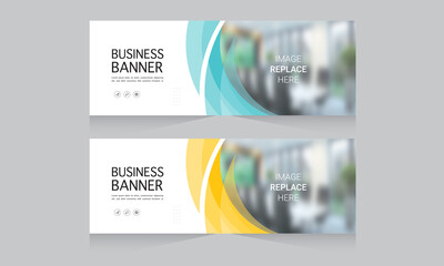 professional corporate business banner design