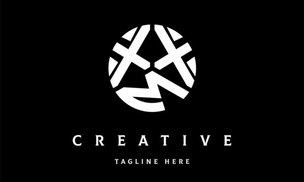 XXM circle three letter logo