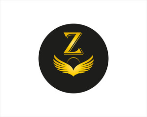Initial letter Z logo template