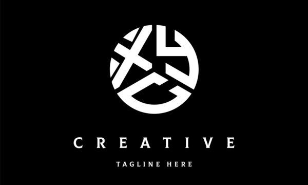 XYC circle three letter logo