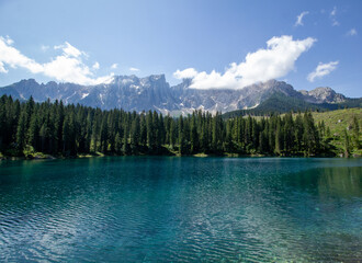 Carezza Lake