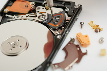 Repairing hard drive theme