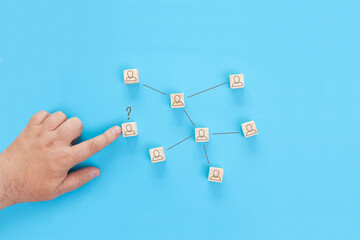 Conceptual image of creating a new business