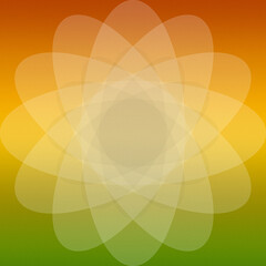 Obraz premium illustration of circular pattern on abstract background