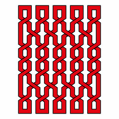 geometric pattern background vector image
