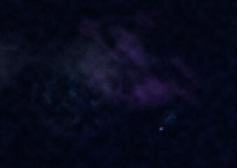 Small part of an infinite star field