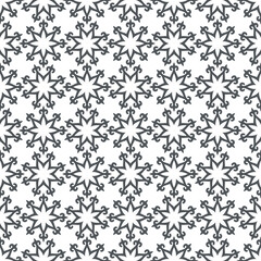 Abstract vector background Seamless central asian ornament