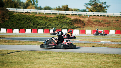 Go kart racing and motorsport