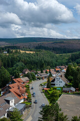 Fototapeta premium Harz Aussicht Urlaub