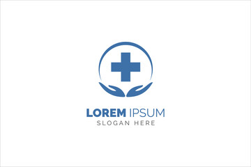 Medical logo template design vector. Cross icon