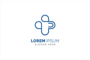 Medical logo template design vector. Cross icon