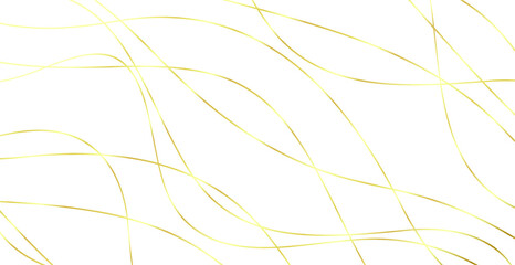 Abstract background with gold waves. Luxury paper cut background, golden pattern, halftone gradients, cover template, geometric shapes, modern minimal banner. 3d Vector illustration.