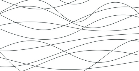 Hand drawn lines. Abstract pattern wave simple seamless, smooth pattern, web design, greeting card, textile, Technology background, Eps 10 vector illustration