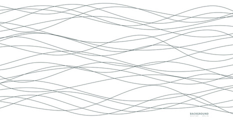 Hand drawn lines. Abstract pattern wave simple seamless, smooth pattern, web design, greeting card, textile, Technology background, Eps 10 vector illustration