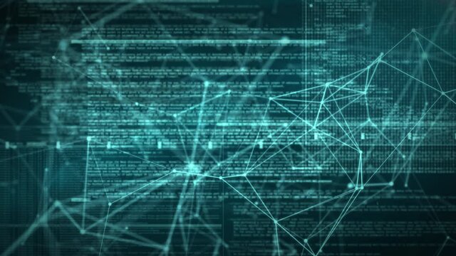 Interlacing cyberspace and computer codes.