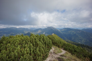 Wanderung auf den Schinder: Am Gipfelgrat