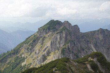 Obraz premium Wanderung auf den Schinder: Am Gipfel