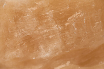 Orange marble texture isolated on white background.