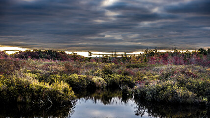 Pocono Mountain landscapes are taken
 during the fall